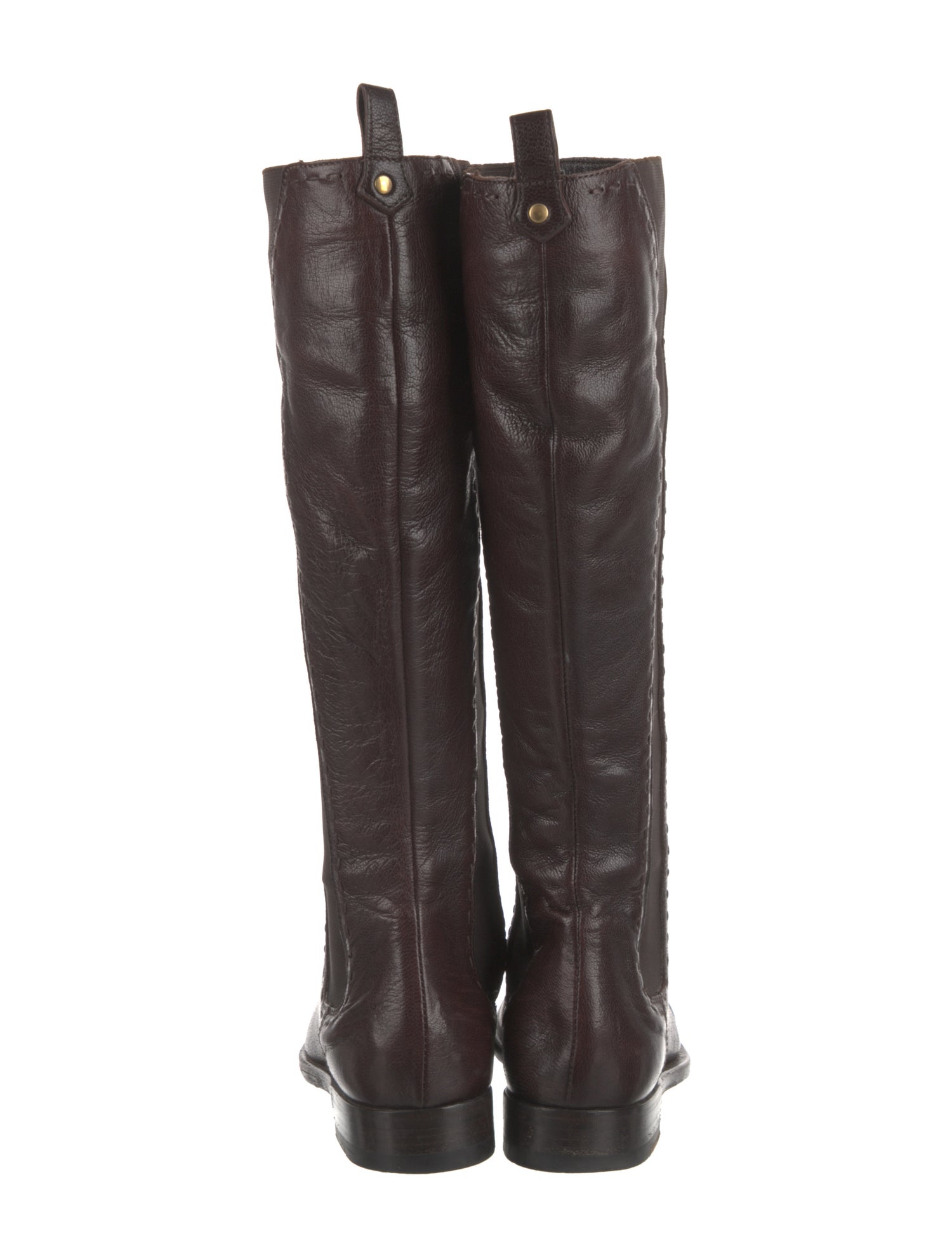 Yves Saint Laurent Leather Riding Boots
